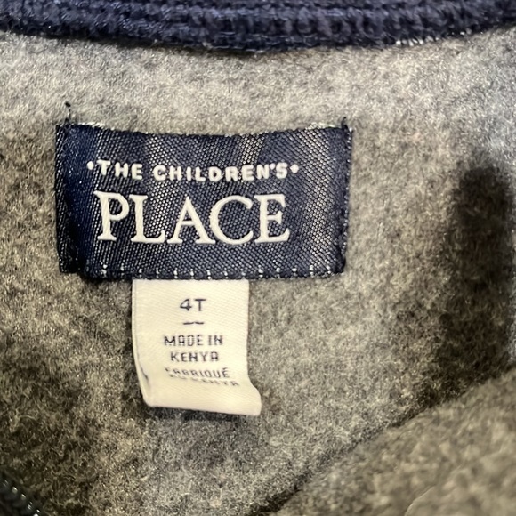 NWOT Childens Place QuarterZip Fleece Pullover - Picture 3 of 4